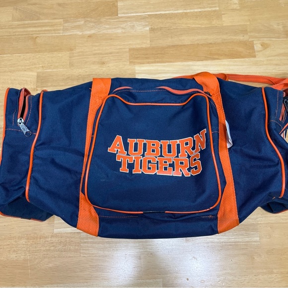 Vintage 1980’s Auburn Tigers ATHLETIC BAG COMPANY ABC Duffel Bag *Made in USA - Picture 6 of 12